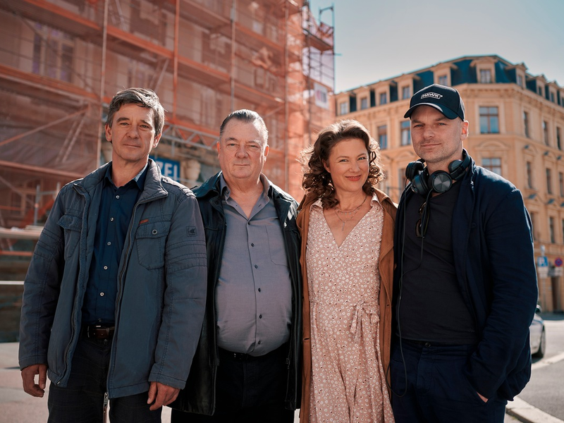 Drehstart zum Finale der MDR-Polizeiruf 110-Trilogie aus Halle: Koitzsch und Lehmann ermitteln noch einmal an der Saale - Foto: presseportal.de