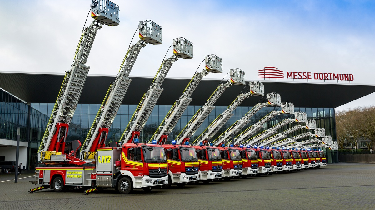 FW-DO: Einladung zur Pressekonferenz: Feuerwehr Dortmund stellt ihren Geschäftsbericht 2024 vor - Foto: presseportal.de