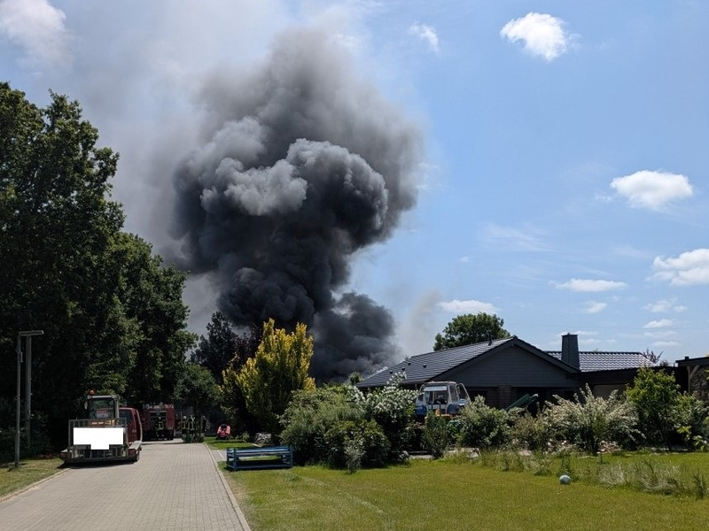 POL-CUX: Garagenbrand in Wanhöden (Foto im Anhang) - Foto: presseportal.de