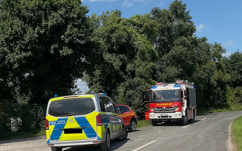 FW Alpen: Unbekannte Rauchentwicklung am Freizeitsee in Alpen - Menzelen - Foto: presseportal.de