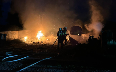 FW-ROW: Feuer schnell unter Kontrolle - Foto: presseportal.de