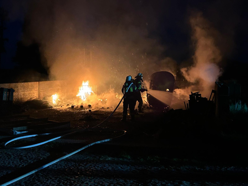 FW-ROW: Feuer schnell unter Kontrolle - Foto: presseportal.de