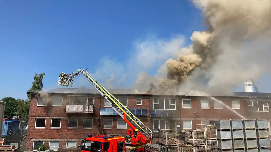 FW Minden: Feuer in Stadtbibliothek - Bild: presseportal.de