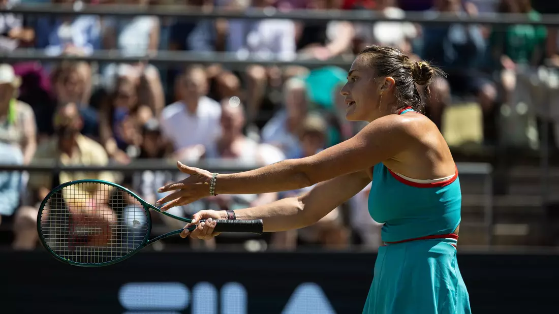 Marketa Vondrousova fühlt sich wohl auf Rasen.  - Bild: Hannes Albert/dpa