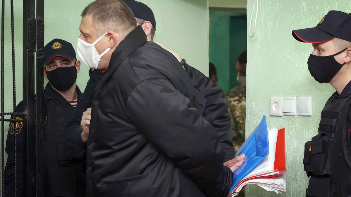 Sergej Tichanowski wurde in Belarus zu 18 Jahren Haft verurteilt, jetzt aber freigelassen. (Archivbild) - Foto: Sergei Kholodilin/BelTa/AP/dpa