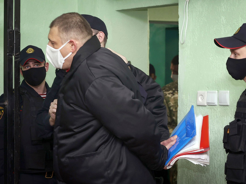 Sergej Tichanowski wurde in Belarus zu 18 Jahren Haft verurteilt, jetzt aber freigelassen. (Archivbild) - Foto: Sergei Kholodilin/BelTa/AP/dpa