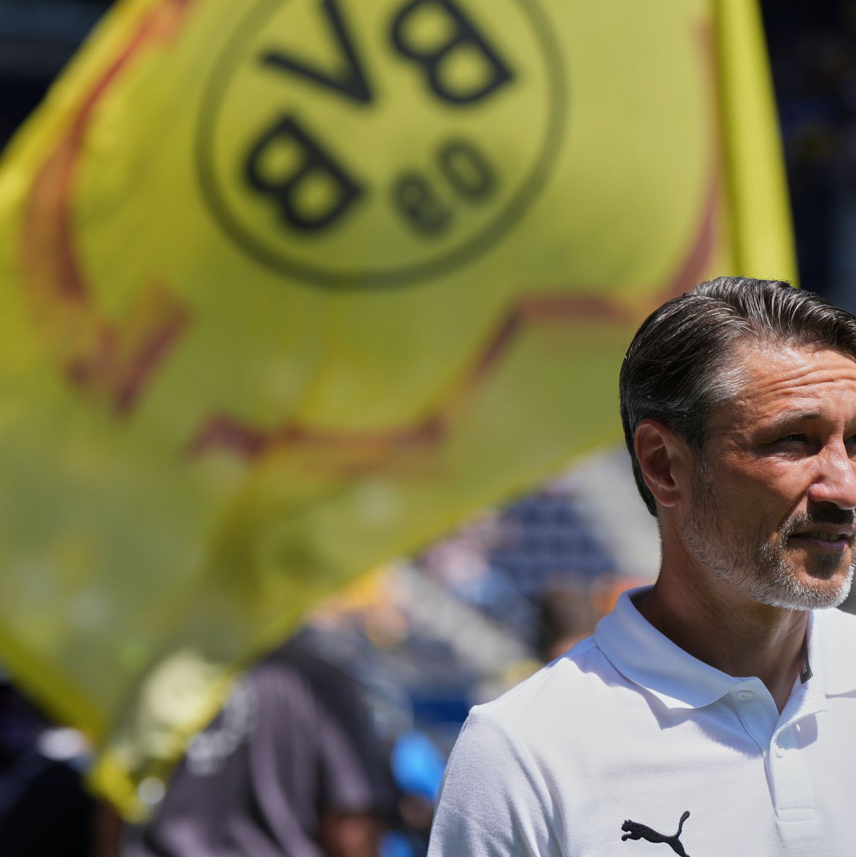 Der Moment, in dem Bellingham zum dritten Dortmunder Tor gegen Mamelodi traf - Foto: Jeff Dean/FR171800 AP/AP/dpa