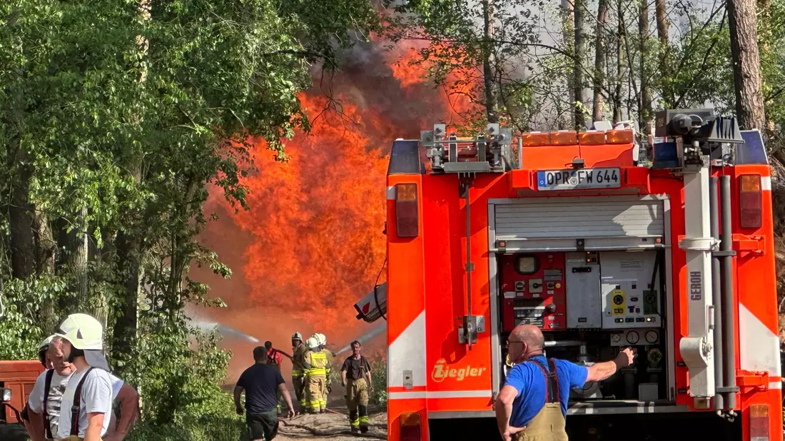 An vielen Orten ist die Waldbrandgefahr derzeit hoch. - Bild: Christian Guttmann/Brandenburg News24/dpa
