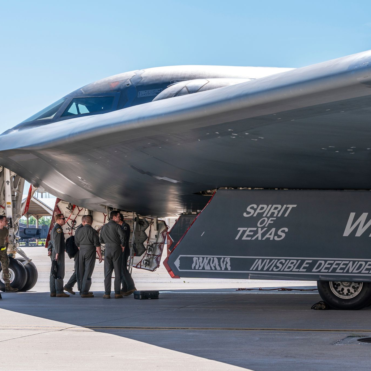 Laut Berichten setzten die USA Tarnkappenbomber ein. (Archivbild) - Foto: Staff Sgt. Joshua Hastings/U.S. Air Force via AP/dpa