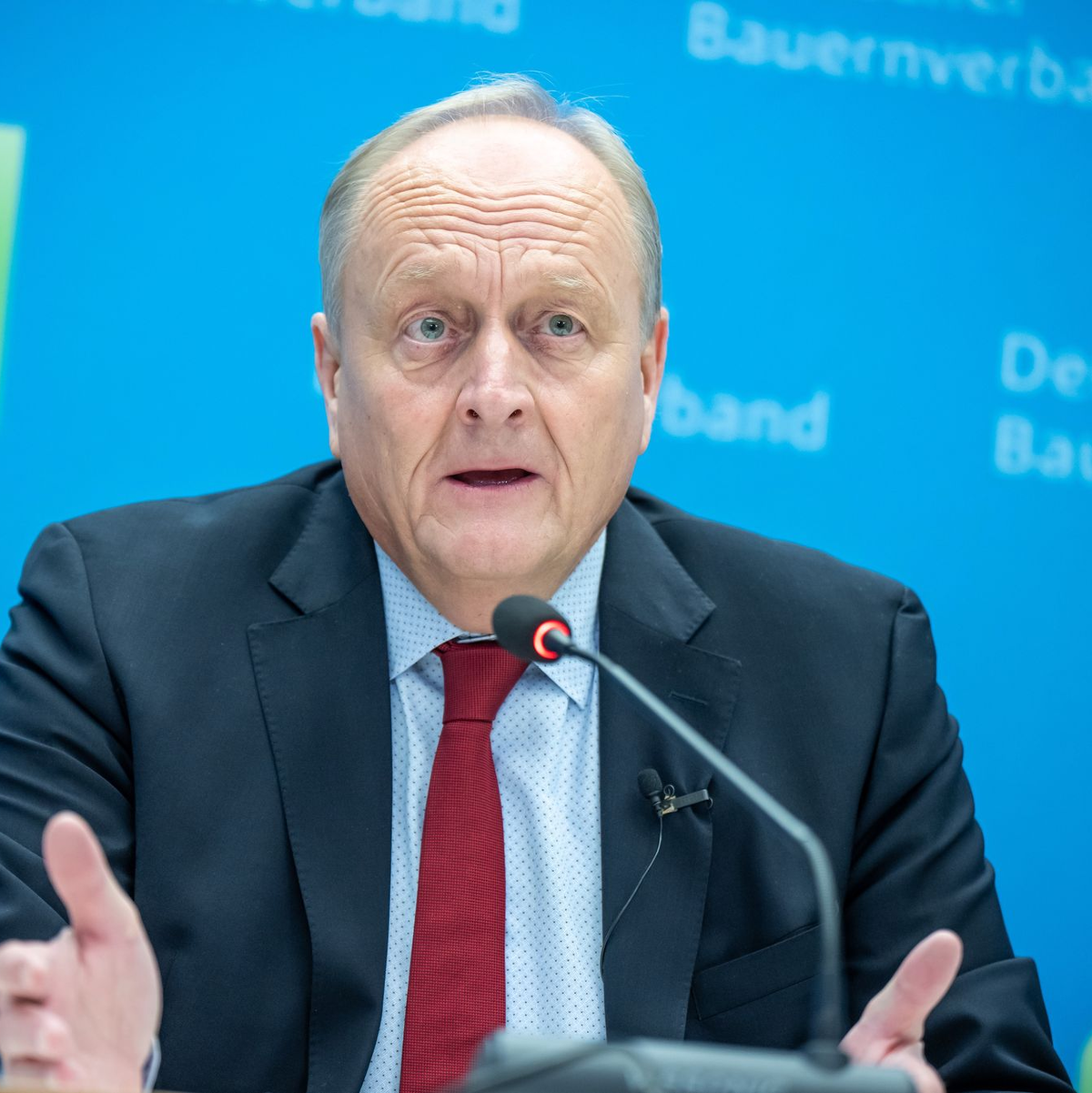 Bauernpräsident Rukwied: «Lebensmittel sind mehr wert.» (Archivbild) - Foto: Michael Kappeler/dpa