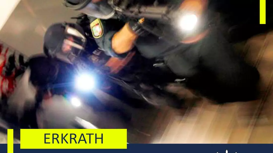 POL-ME: Einsatz mit Spezialkräften: Polizei nimmt 23-Jährigen fest - 2506091 - Bild: presseportal.de
