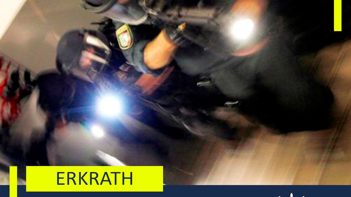 POL-ME: Einsatz mit Spezialkräften: Polizei nimmt 23-Jährigen fest - 2506091 - Foto: presseportal.de