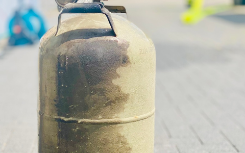 FW-MK: Brennende Propangasflasche in Sümmern - Foto: presseportal.de