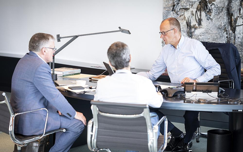 Friedrich Merz telefoniert mit den E3-Staaten zur Lage in Nahost am 22.06.2025 - Foto: Bergmann, Guido/BPA,  Text: über dts Nachrichtenagentur