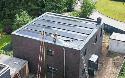 FW-BO: Brand einer Photovoltaik-Anlage in Bochum-Hiltrop - Foto: presseportal.de