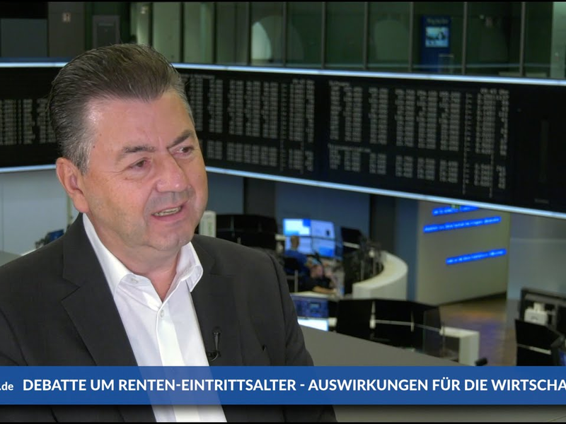 Robert Halver (Baader Bank):  „Die Rente ist zwar sicher, aber nicht die Höhe - Foto: inside-wirtschaft.de