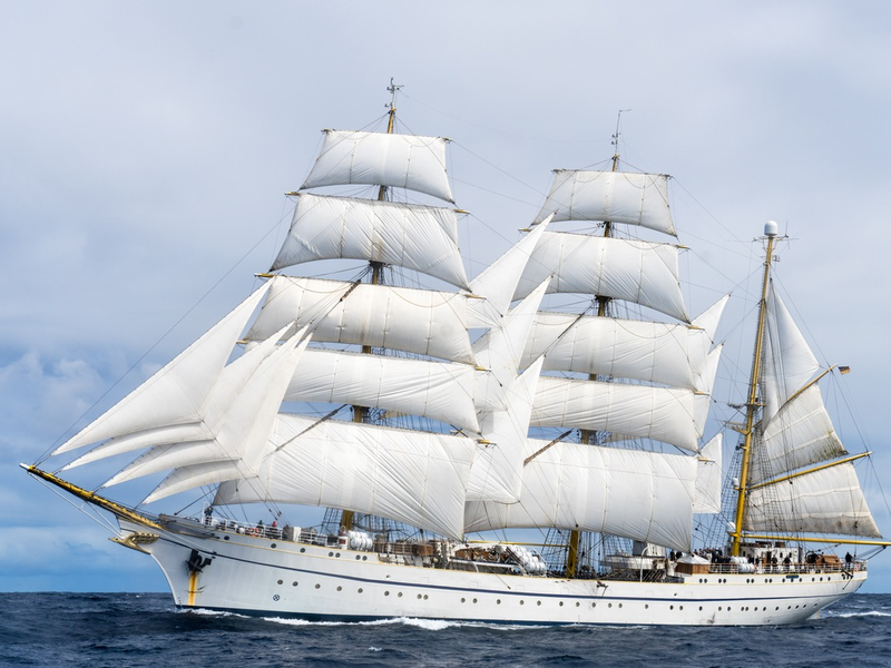 Pünktlich zur Windjammerparade - Gorch Fock kehrt von 182. Auslandsausbildungsreise zurück - Foto: presseportal.de