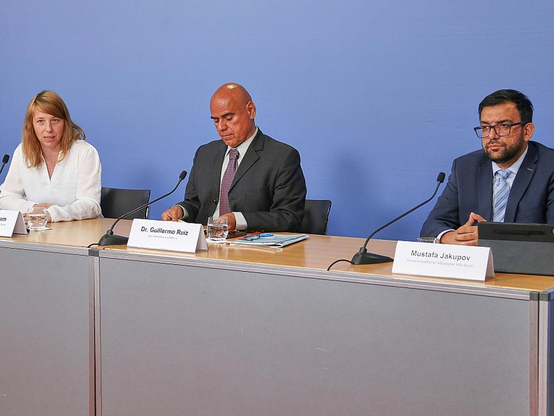 Pressekonferenz: Melde- und Informationsstelle Antiziganismus MIA am 23.06.2025 - Foto: über dts Nachrichtenagentur