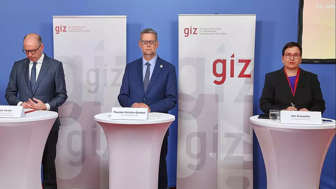 Pressekonferenz: Deutsche Gesellschaft für Internationale Zusammenarbeit am 23.06.2025 - Bild: über dts Nachrichtenagentur