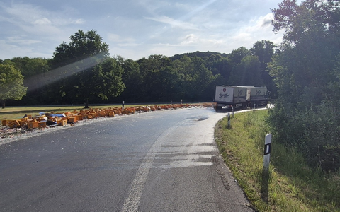 POL-GI: LKW verliert Ladung - Verkehrsbehinderung am Gießener Nordkreuz + Geldkassette aus Bauernladen in Hungen gestohlen + u.a. - Foto: presseportal.de