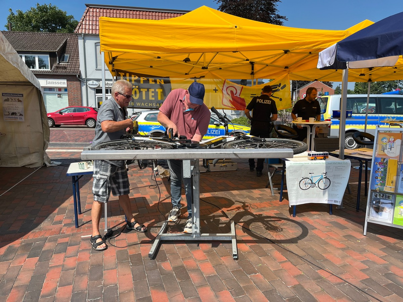 POL-WHV: Kostenlose Fahrradcodierung auf dem Familienaktionstag in Bockhorn - Schützen Sie Ihr Rad vor Diebstahl - Foto: presseportal.de