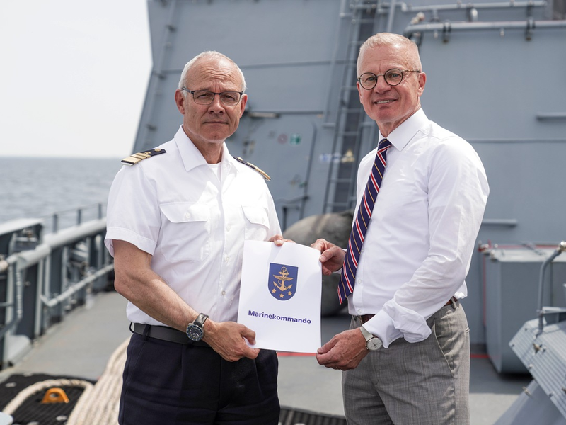 Deutsche Marine und Fraunhofer EMI unterzeichnen Kooperationsvereinbarung für eine strategische Zukunft - Foto: presseportal.de