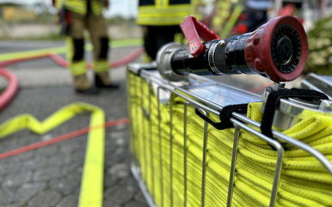 FW Alpen: Garagenbrand - Foto: presseportal.de
