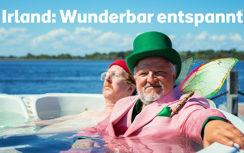 Irland: Wunderbar entspannt / Uke Bosse, Axel Prahl und die Magie der Langsamkeit - Teil drei der erfolgreichen Trilogie von Tourism Ireland geht online! / Axel Prahl über seine Liebe zu den Iren - Foto: presseportal.de