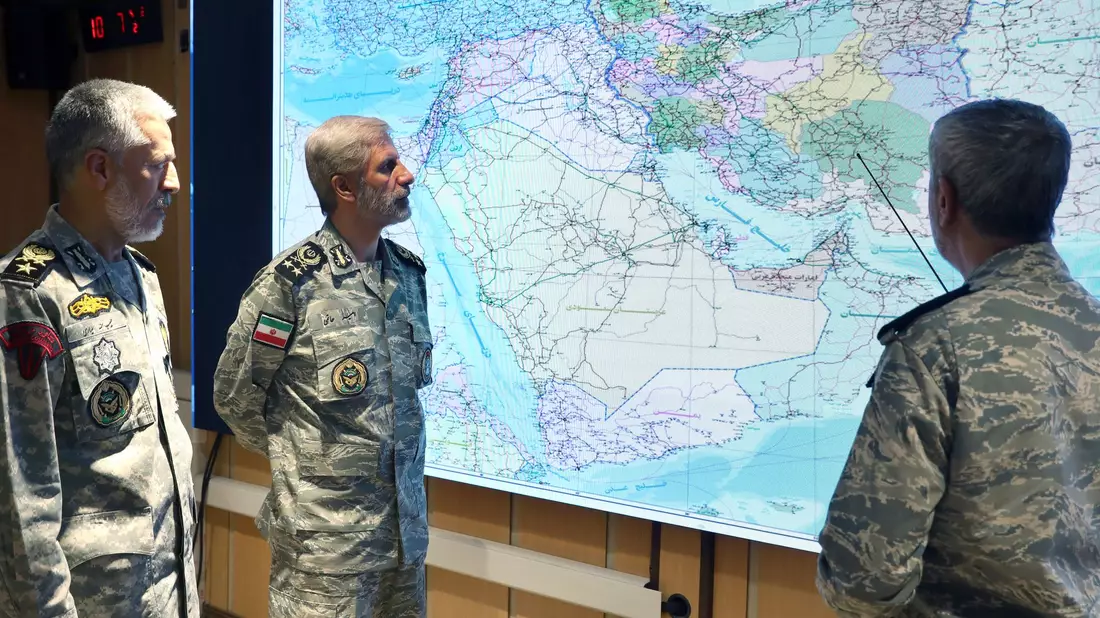 Israel sieht sich seinen Kriegszielen näher kommen, ein Ende der Kämpfe sei nicht mehr in großer Ferne. Ob die iranische Führung das akzeptieren würde, war unbekannt.  - Bild: Uncredited/Iranian Army Press Service/AP/dpa