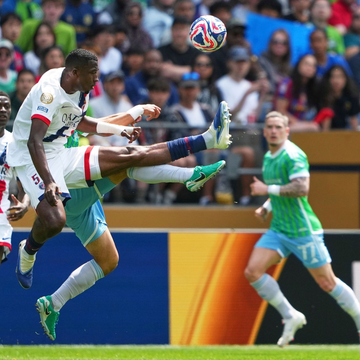 Paris Saint-Germain hat das Achtelfinale der Club-WM erreicht.  - Foto: Lindsey Wasson/AP/dpa