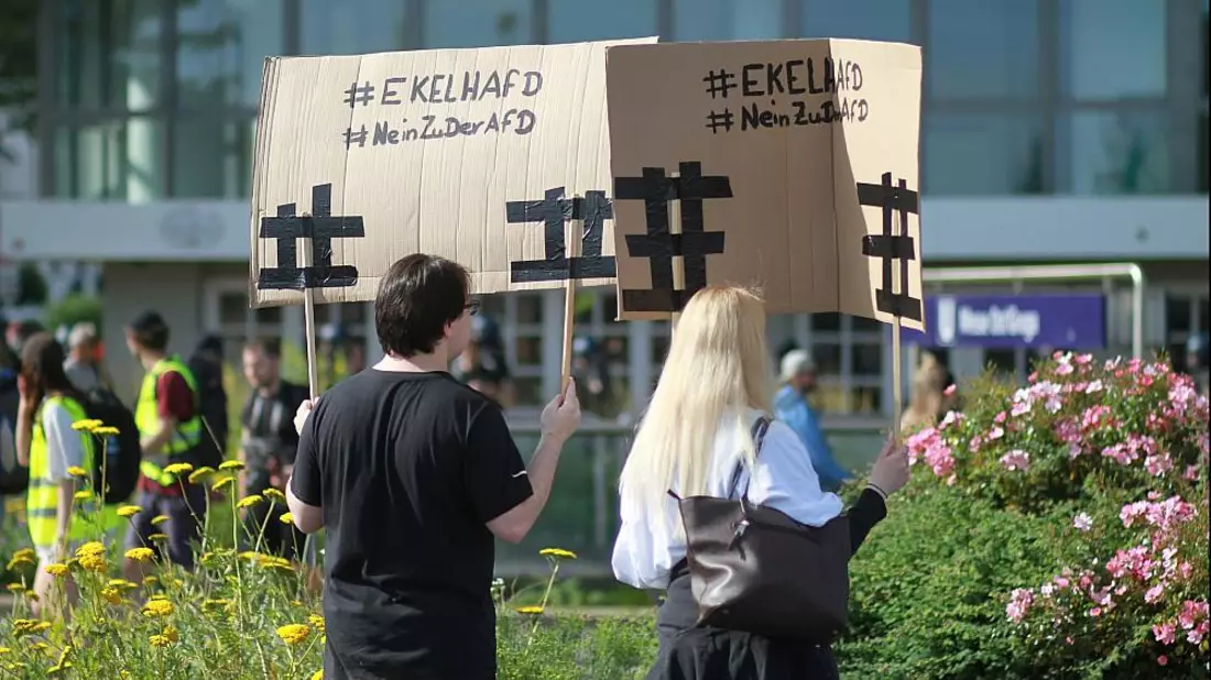 Protest gegen die AfD (Archiv) - Bild: über dts Nachrichtenagentur