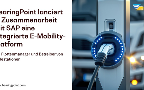 BearingPoint bringt in Zusammenarbeit mit SAP eine integrierte E-Mobility-Plattform für Flottenmanager und Betreiber von Ladestationen auf den Markt - Foto: presseportal.de
