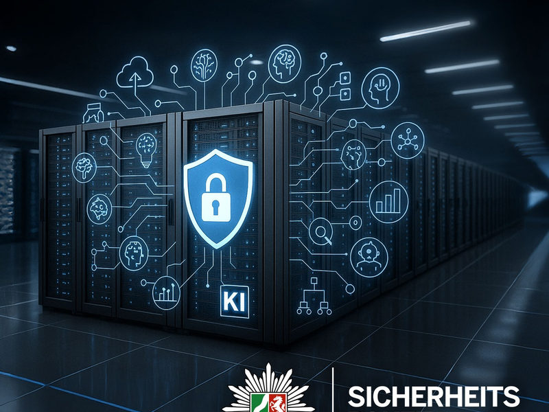 POL-LZPD: Polizei NRW baut eigene KI-Infrastruktur aus - Foto: presseportal.de