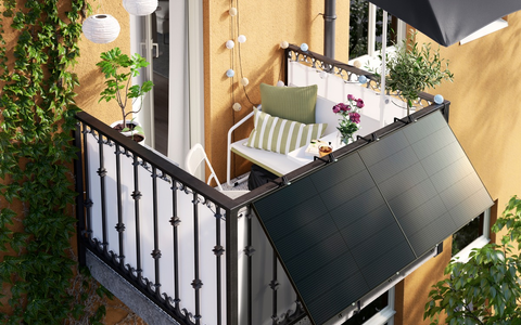 Solarstrom für alle: IKEA bringt die Energiewende für ab 1.229 Euro auf den Balkon - Foto: presseportal.de