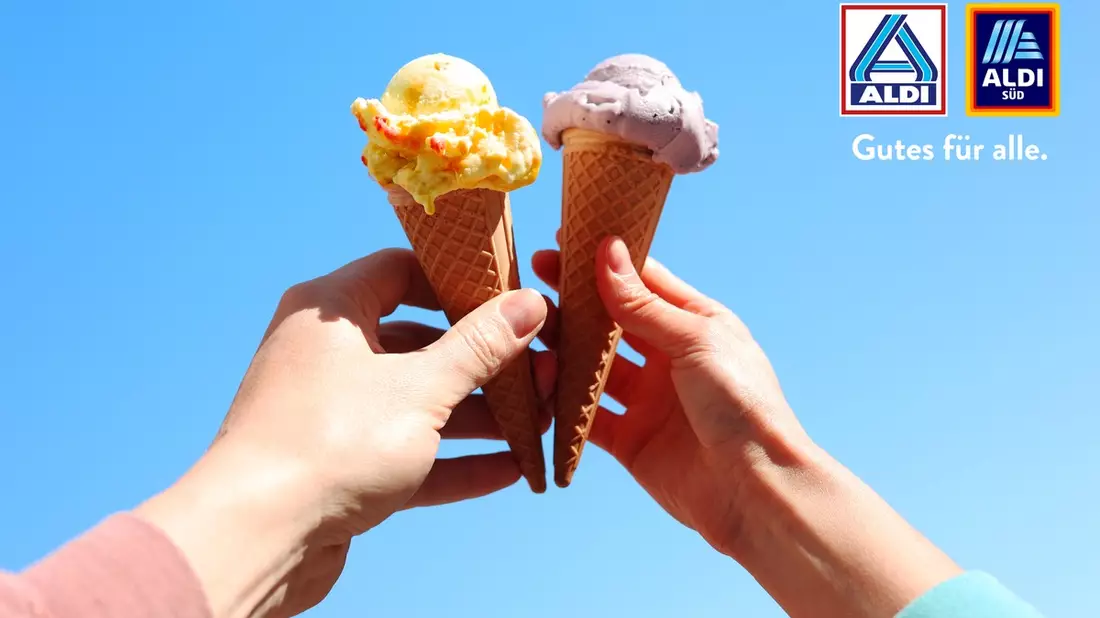 Der Preisführer informiert: ALDI schickt Deutschlands günstigste Eisdiele auf Tour - Bild: presseportal.de