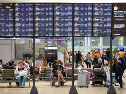Scheremetjewo ist der größte Flughafen Russlands. (Archivbild) - Foto: Alexander Zemlianichenko Jr/XinHua/dpa