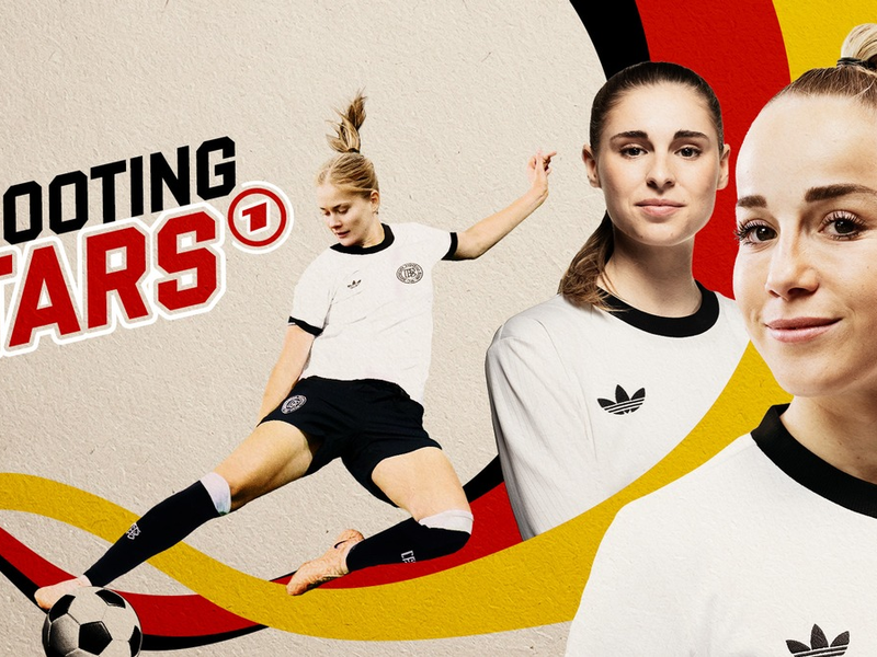 Shootingstars: Neue ARD-Doku begleitet die Nationalspielerinnen Jule Brand, Giulia Gwinn und Sjoeke Nüsken vor der UEFA Frauen-EM 2025 in der Schweiz - Foto: presseportal.de