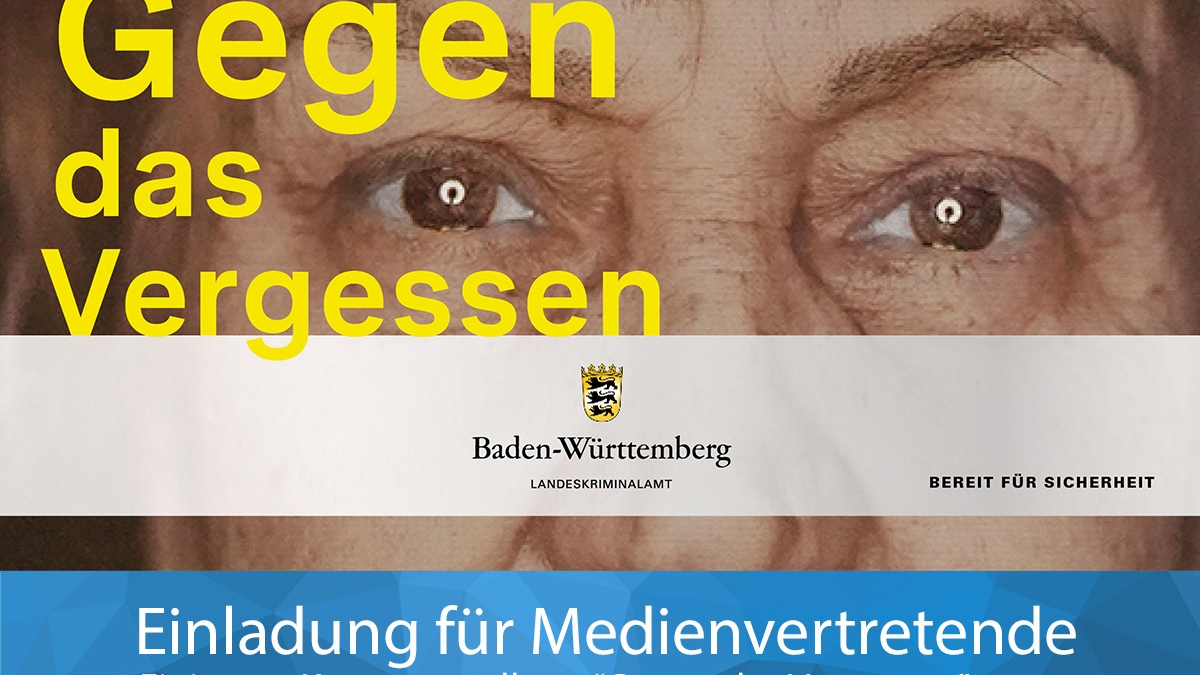 LKA-BW: Einladung für Medienvertretende: Finissage der Wanderausstellung 