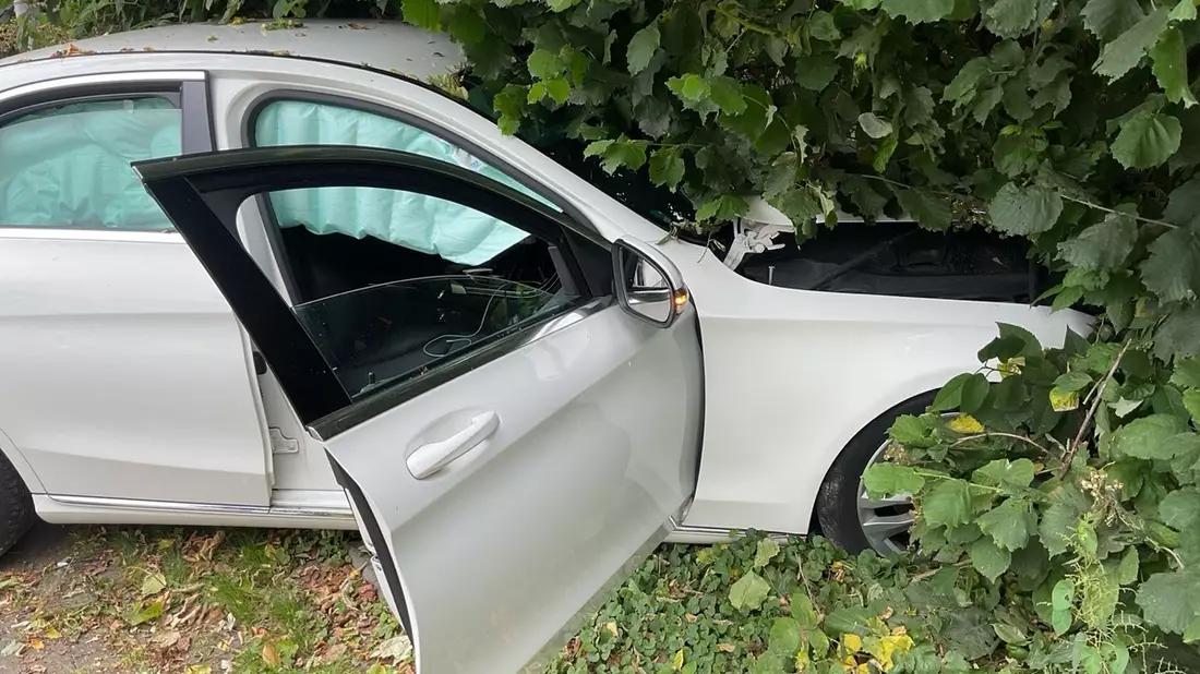 FW-MH: Verkehrsunfall auf der Ruhrorter Straße - Bild: presseportal.de