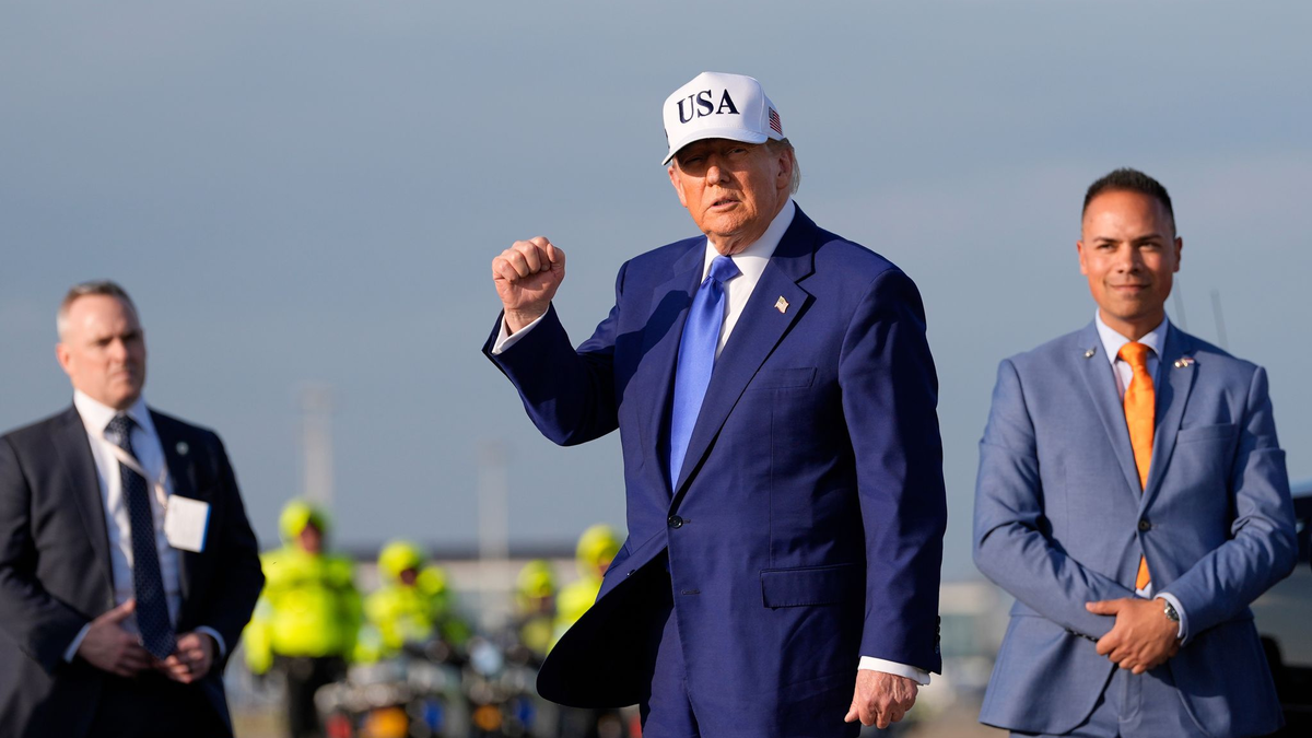 Trump will kommende Woche mit dem Iran sprechen. - Foto: Alex Brandon/AP/dpa