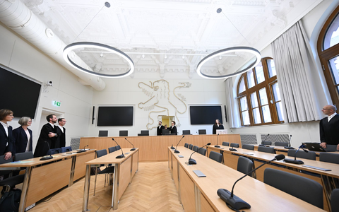 Richterin Eva-Marie Distler hatte scharfe Kritik am DFB geübt. - Foto: Arne Dedert/dpa POOL/dpa