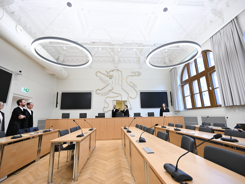 Richterin Eva-Marie Distler hatte scharfe Kritik am DFB geübt. - Foto: Arne Dedert/dpa POOL/dpa