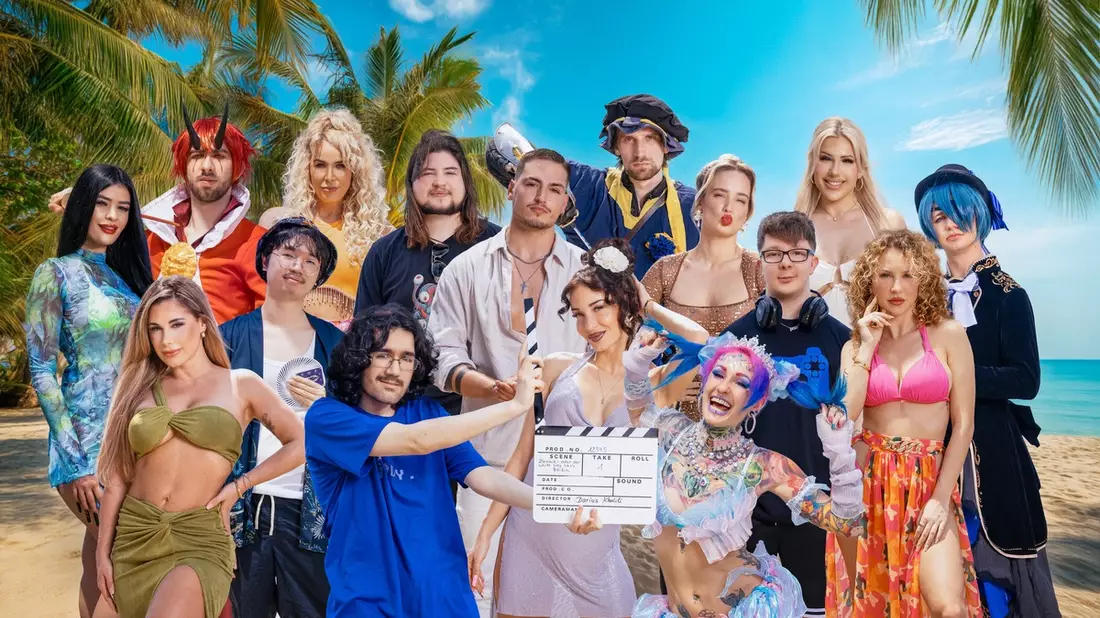 Elsa Sascha Maria Hai Chanelle Aaron Darius Max Sebastian Anna Julia Sarah Sammy Laura Shakira Jannik Beauty and the Nerd - Bild: Joyn/Benjamin Kis, presseportal.de