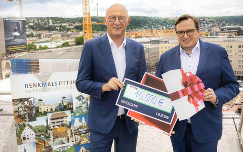 LBBW spendet 10.000 Euro an Denkmalstiftung Baden-Württemberg - Foto: presseportal.de