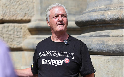 Jürgen Elsässer am 24.06.2025 - Foto: über dts Nachrichtenagentur Jürgen Elsässer am 24.06.2025 - Foto: über dts Nachrichtenagentur