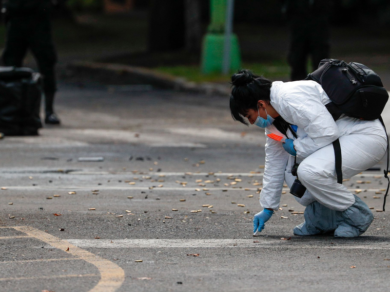 Präsidentin Claudia Sheinbaum verurteilte den Angriff und erklärte: «Die Ermittlungen laufen». (Symbolbild) - Foto: Rebecca Blackwell/AP/dpa