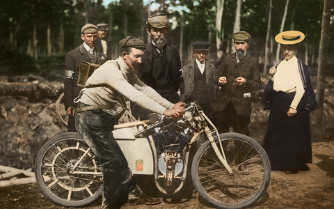 Der Sieg von Václav Vondrich im Jahr 1905: ein Meilenstein in der Škoda Motorsportgeschichte - Foto: presseportal.de