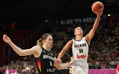 Auch  Emily Bessoir konnte das Viertelfinal-Aus nicht verhindern. - Foto: Virginie Lefour/Belga/dpa