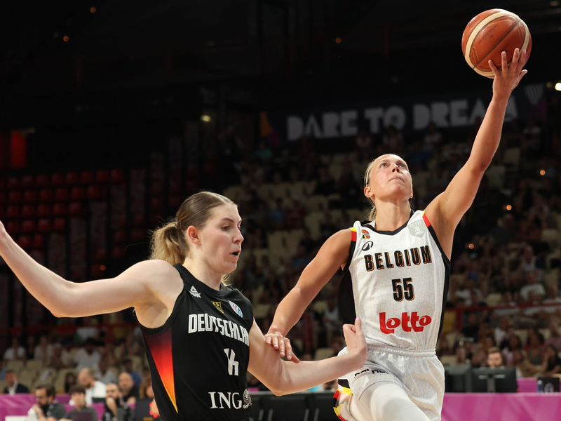 Auch  Emily Bessoir konnte das Viertelfinal-Aus nicht verhindern. - Foto: Virginie Lefour/Belga/dpa