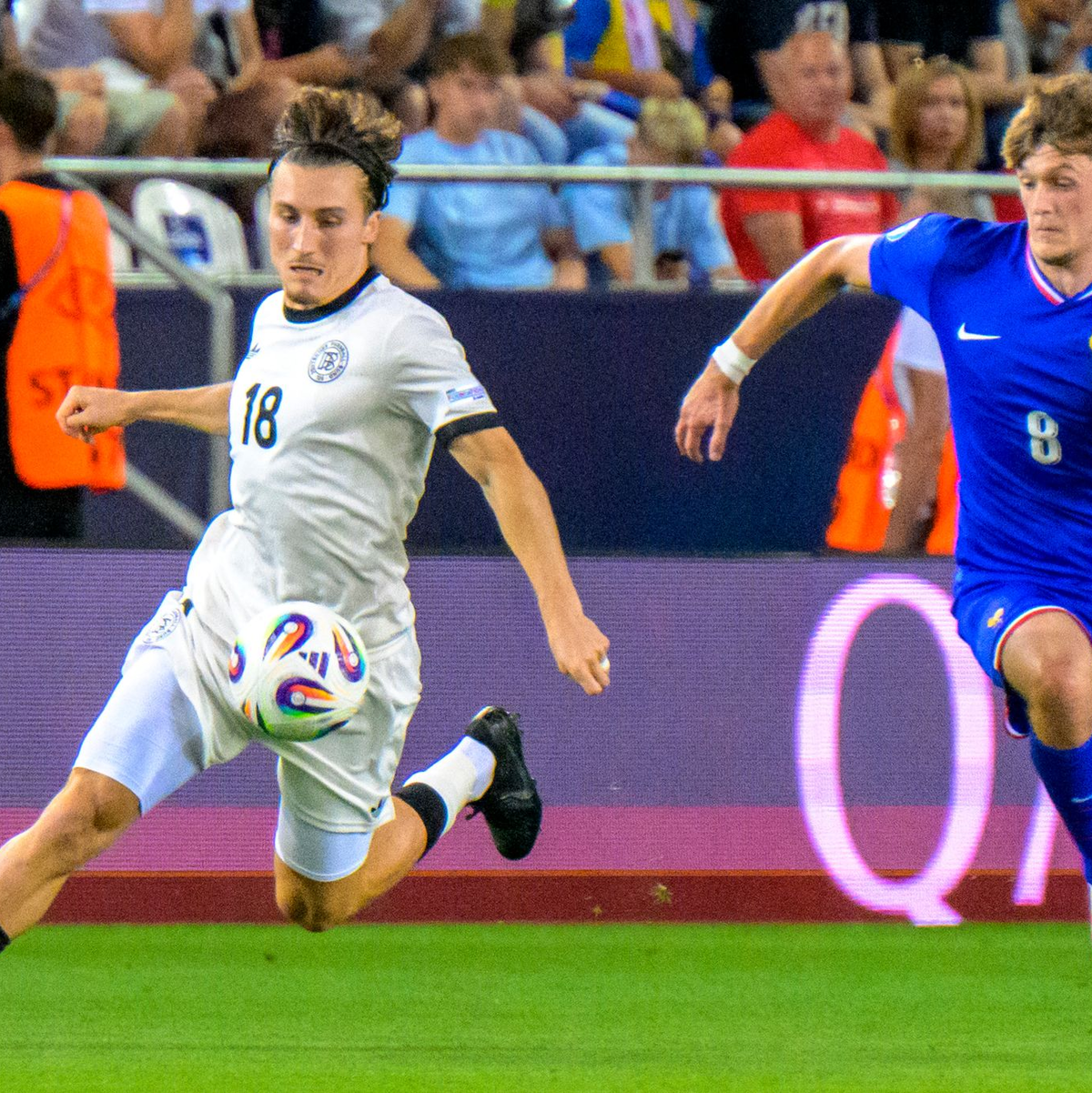 Die deutschen Spieler konnten gegen Frankreich jubeln - Foto: Veronika Mihalikova/TASR Slovakia/AP/dpa